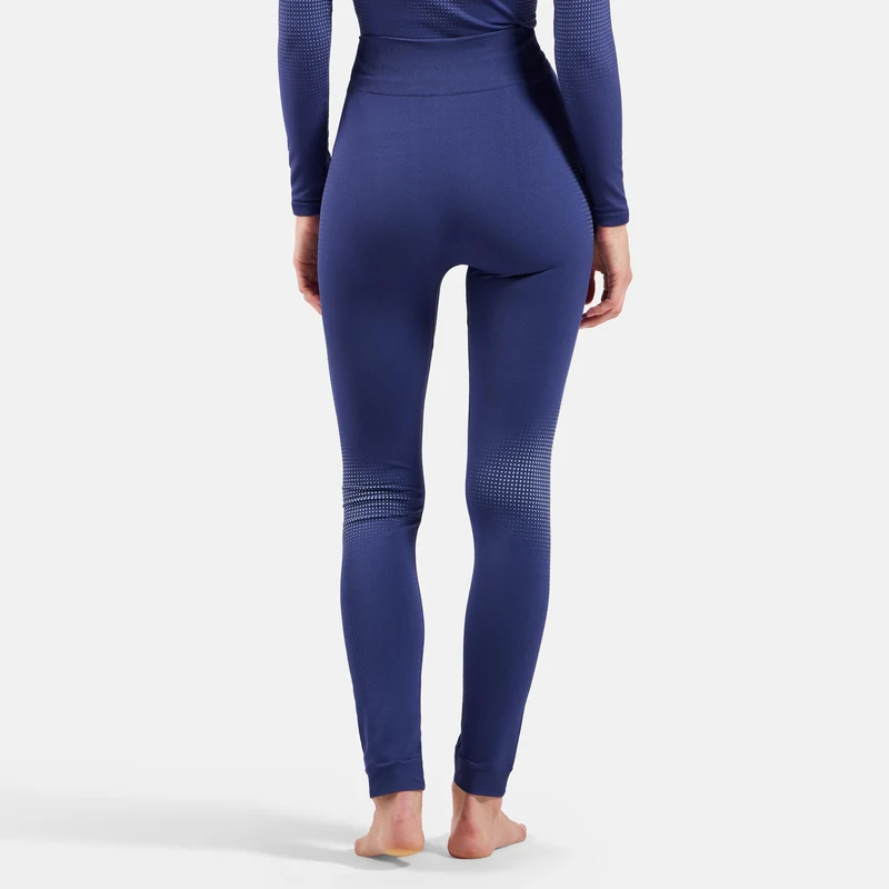 Performance Warm Eco Big Logo Bottom Long Tight Damen-blau