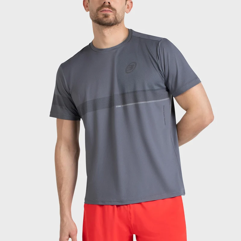Milon T-Shirt Herren - grau