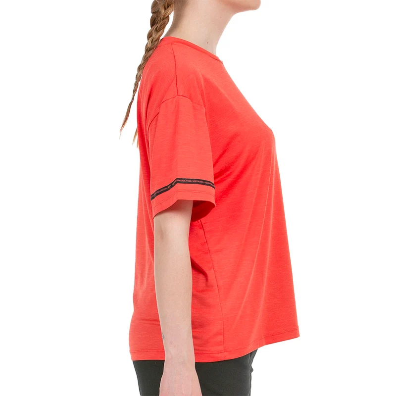 BULLPADEL ELGAR Rojo Mujer (Camiseta)