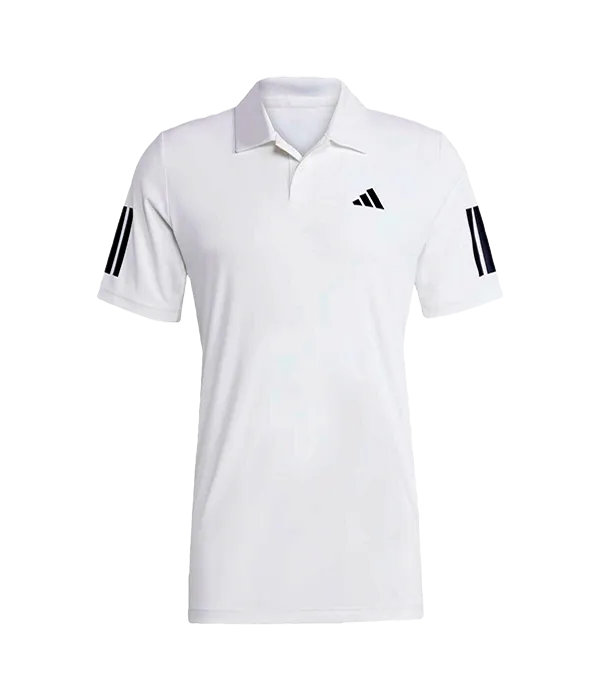 Polo Adidas Club 3STR Blanco