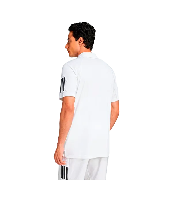 Polo Adidas Club 3STR Blanco