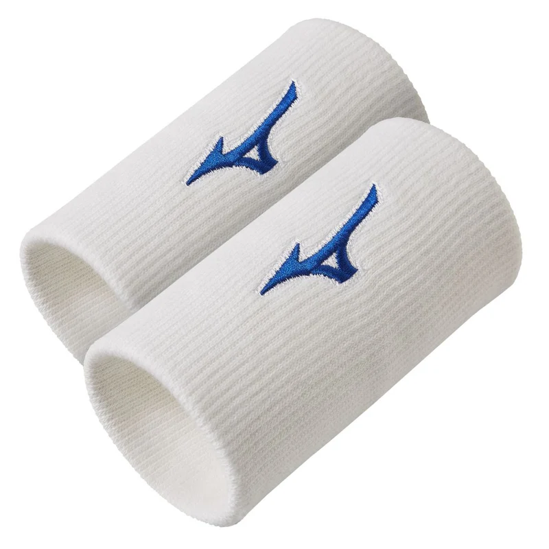 Mizuno Wristband Long (2-pack, White)