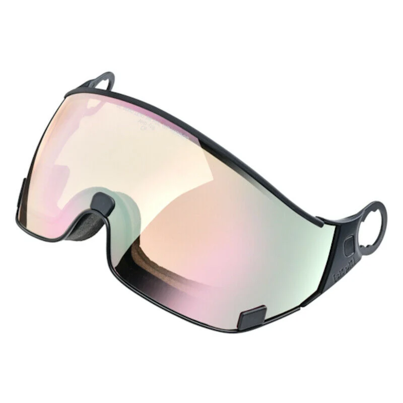 CP Corao + Visierhelm white pink mirror Skihelm Snowboardhelm