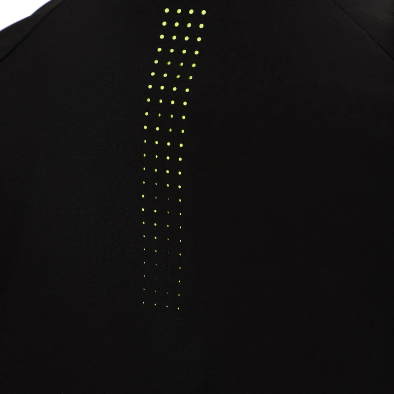 Night Flash Lasercut Trainingsjacke Herren - schwarz