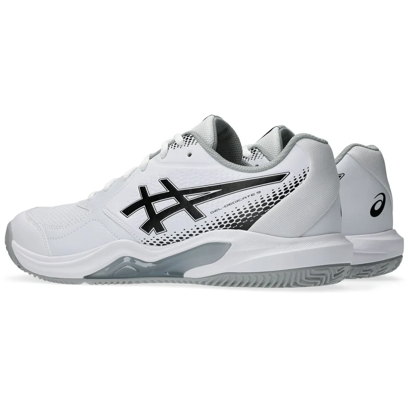 ASICS Gel-Dedicate 9 Padel White/Black Heren
