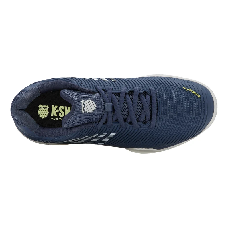 Hypercourt Express 2 Sandplatzschuh Herren-Petrol,Weiß