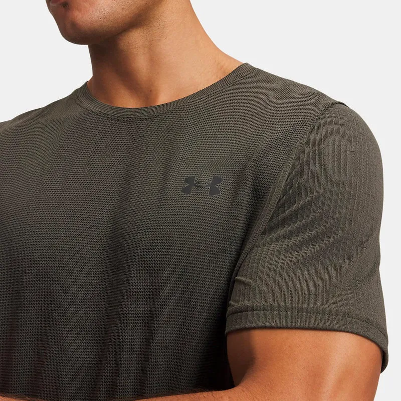 Vanish Seamless T-Shirt Herren - grün, schwarz