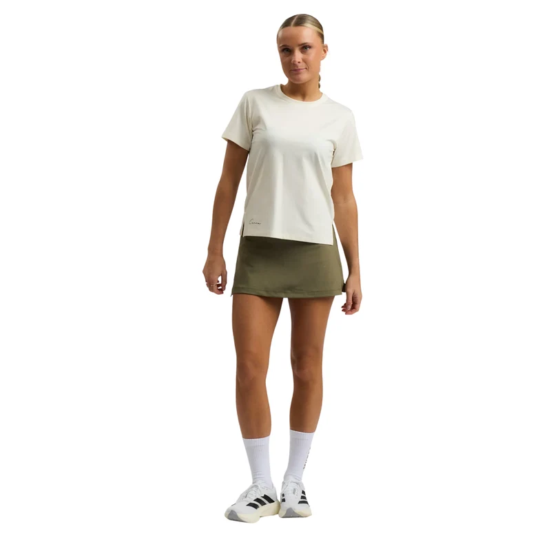 Cuera Oncourt Slit Top SS Off White
