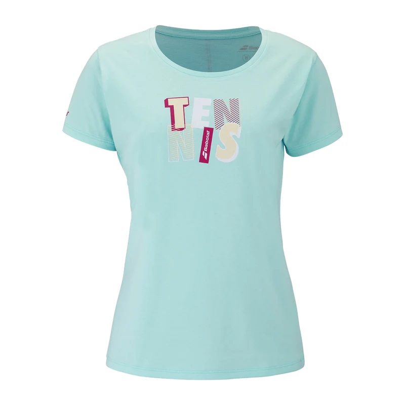 Babolat Exercise Message Tee W Blue Tint