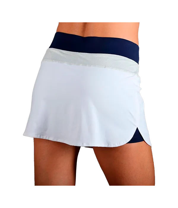 Falda Endless Race White