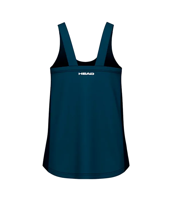 Camiseta de tirantes Head mujer Spirit Azul Marino