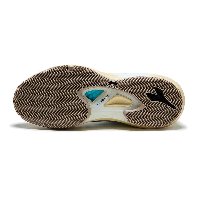 Speed Blushield Fly 5 Sandplatzschuh Herren - beige, hellblau