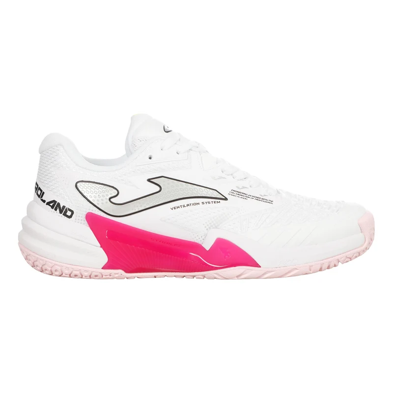 Roland Allcourtschuh Damen - weiß, pink