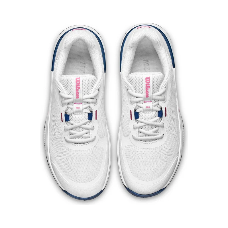 Intrigue Pro Jr Allcourtschuh Kinder - weiß, blau