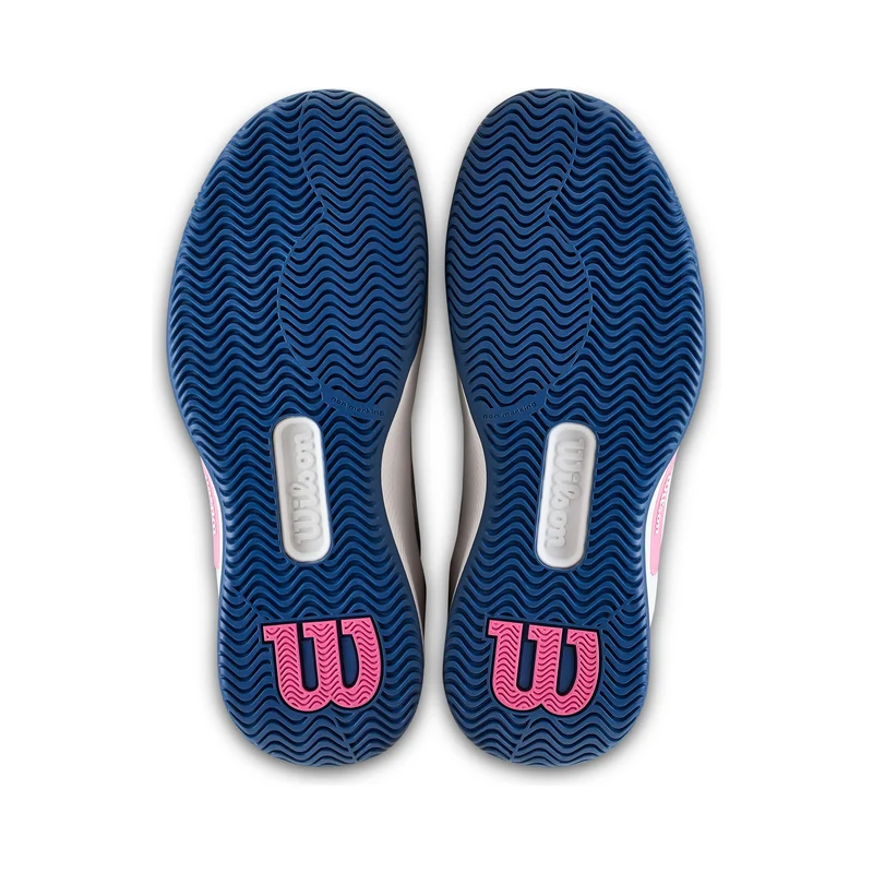 Intrigue Pro Jr Allcourtschuh Kinder - weiß, blau