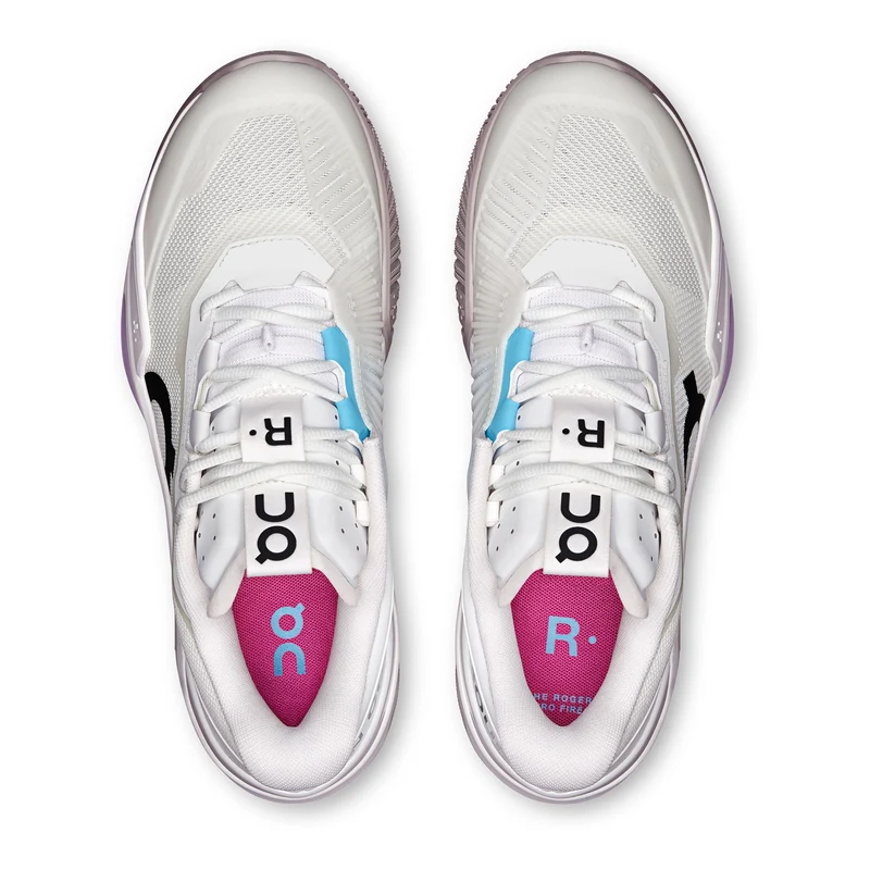 THE ROGER Pro Fire Allcourtschuh Herren - weiß, pink