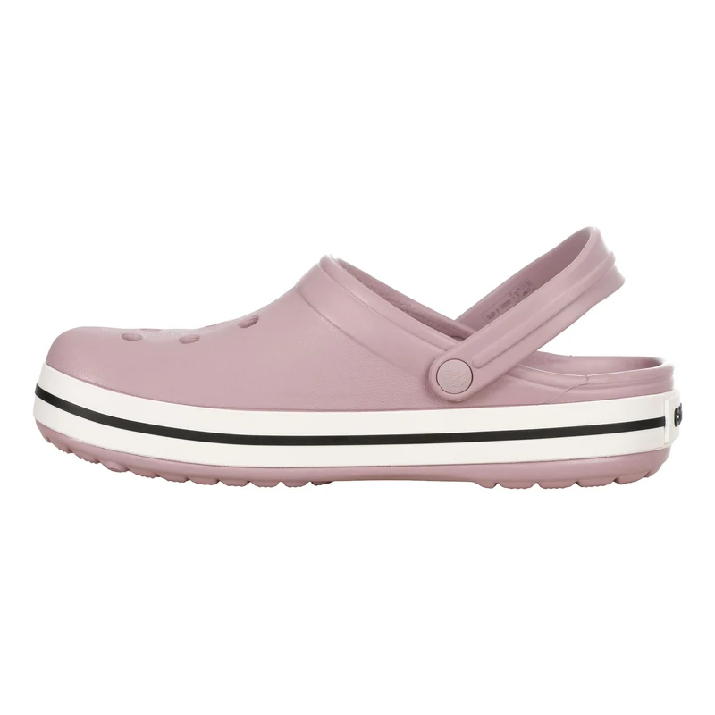 Crocband Clog Badelatschen Unisex - flieder, weiß