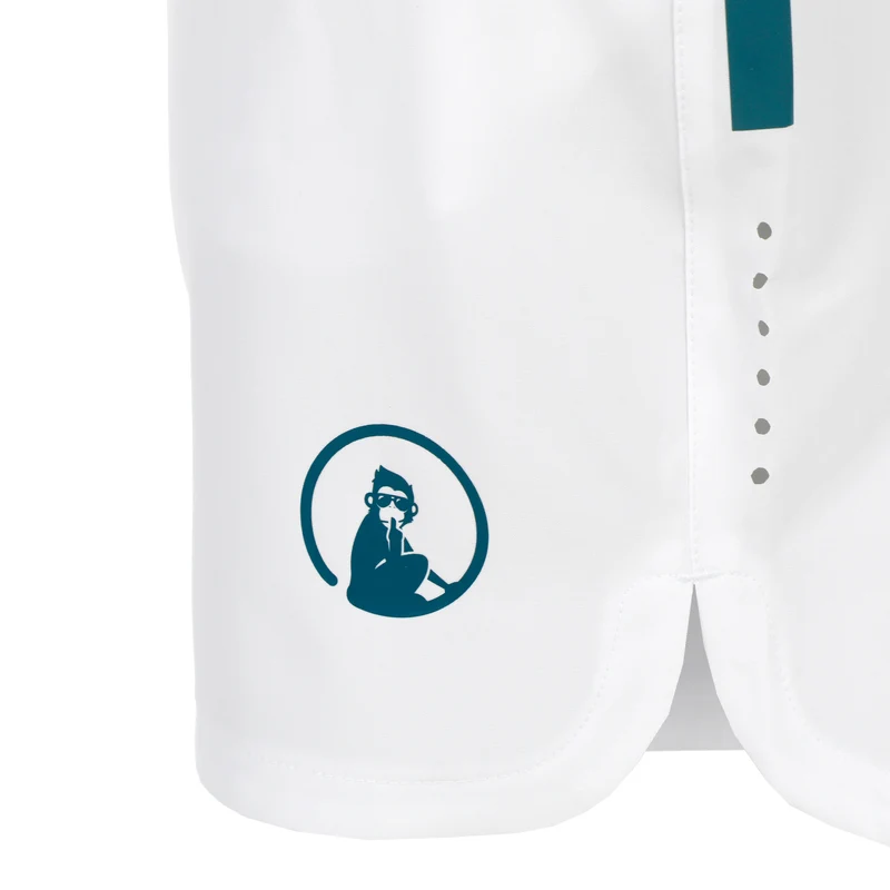 Create Drop 7in Shorts Herren-Weiß,Petrol