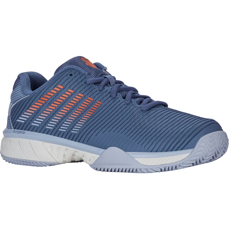 K-Swiss Hypercourt Express 2 Clay Infinity/Arctic Ice/Scarlet Ibis Heren