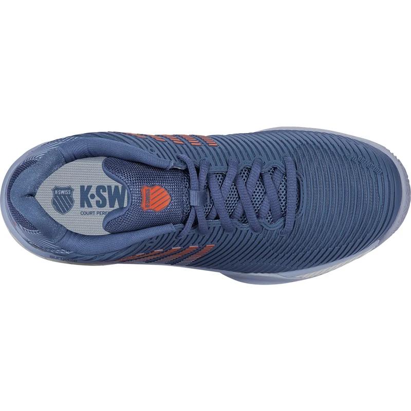 K-Swiss Hypercourt Express 2 Clay Infinity/Arctic Ice/Scarlet Ibis Heren