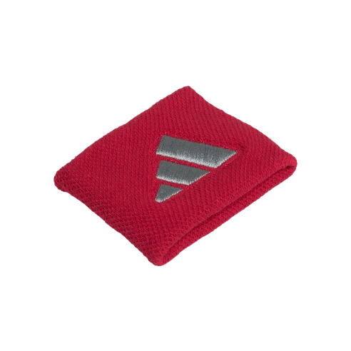 Muñequeras ADIDAS S Rojo/Gris X2