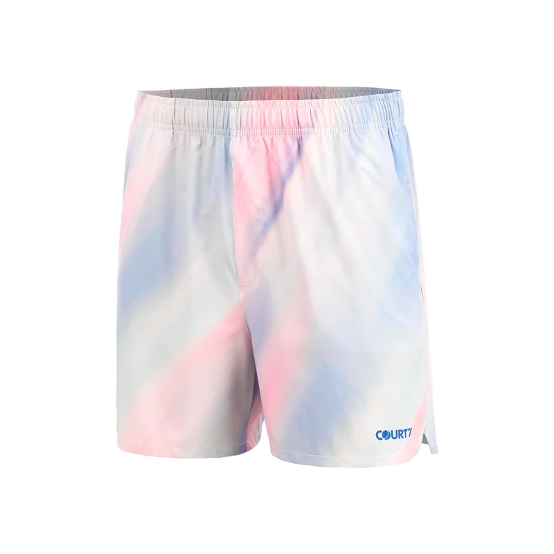 Dual Pocket 5in Shorts Herren - weiß, mehrfarbig