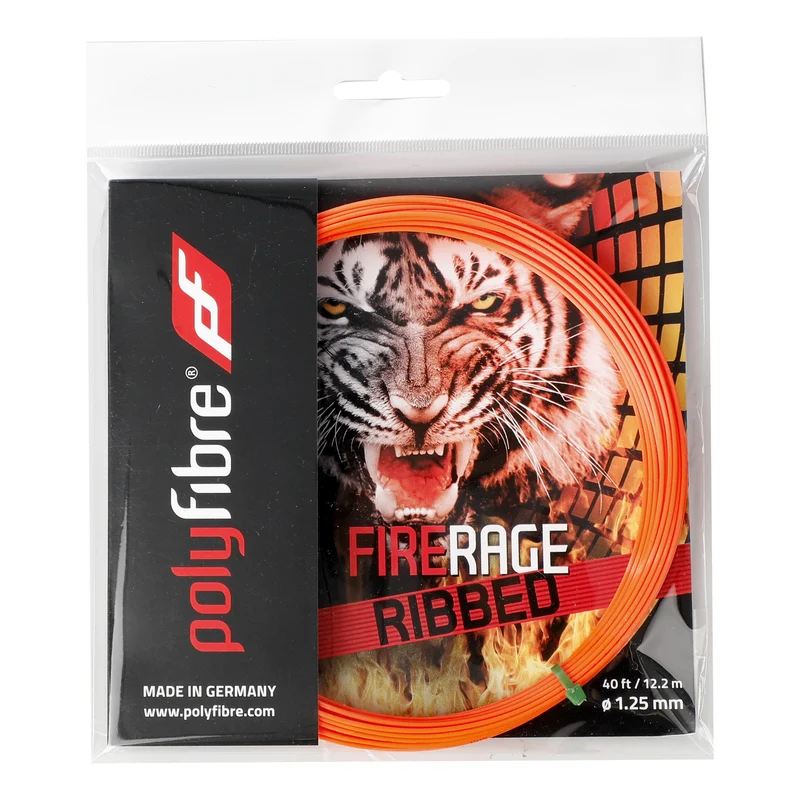 Firerage Ribbed 12m Saitenset-Rot