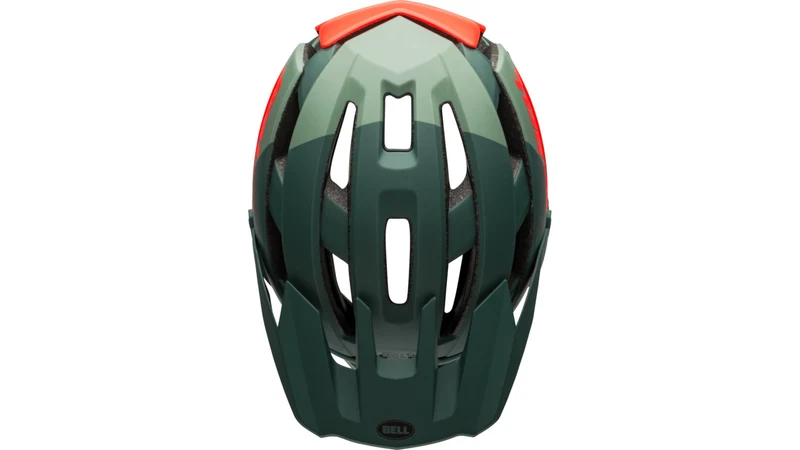 Bell SUPER AIR R SPHERICAL Fahrradhelm green-infrared Unisex