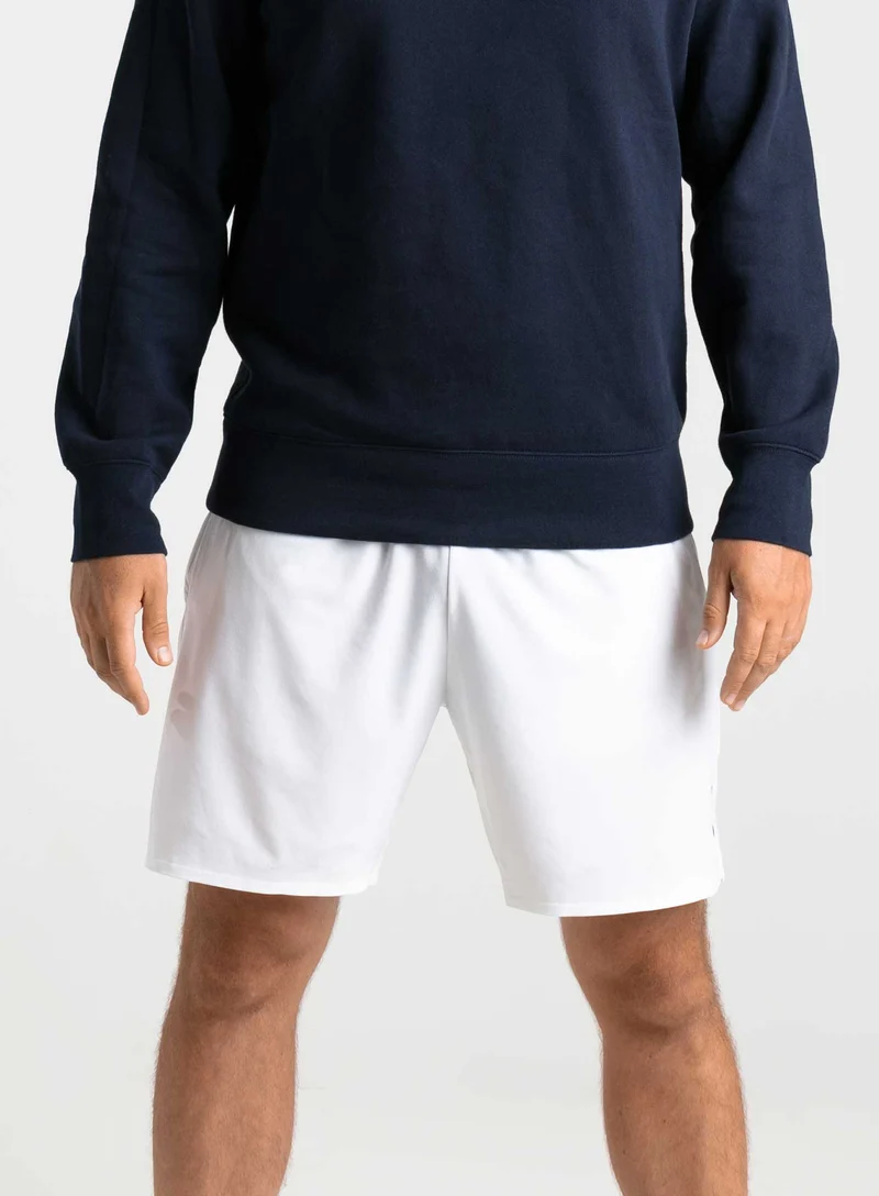 RS Padel Men's Performance Shorts (White)