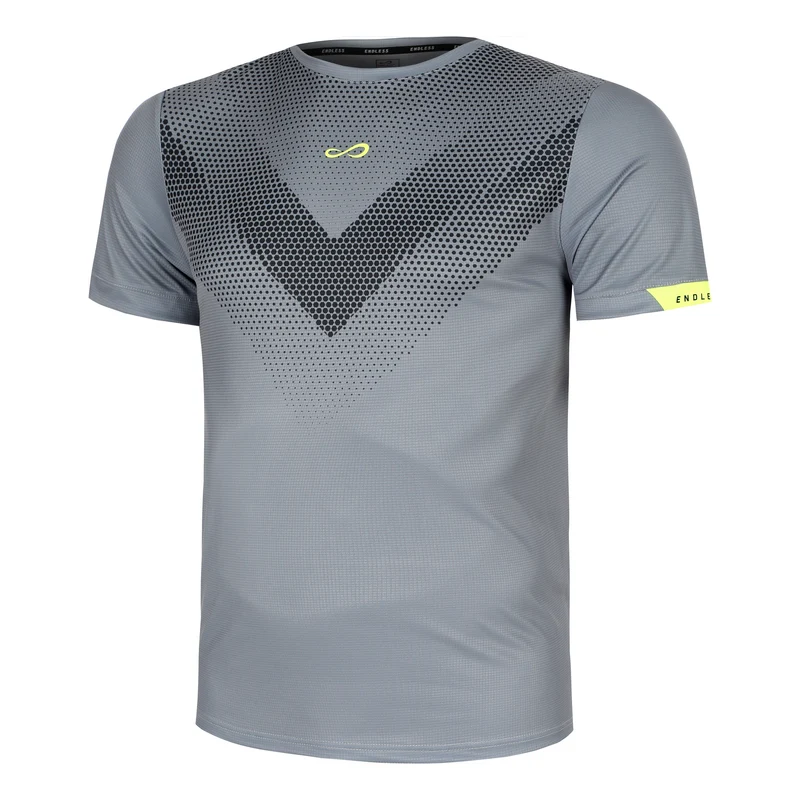 Ace Peak T-Shirt Herren-Grau