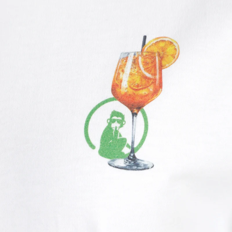 Joy Off Court Essentials T-Shirt Damen-weiß, grün
