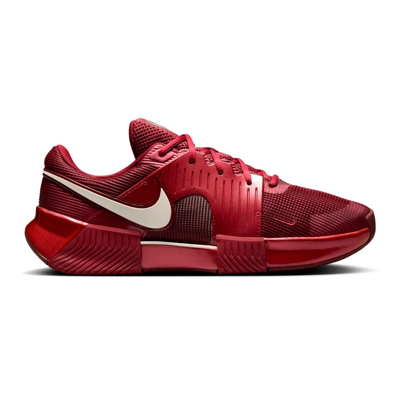 Jannik Sinner Zoom GP Challenge 1.5 Premium Allcourtschuh Herren - dunkelrot, offwhite