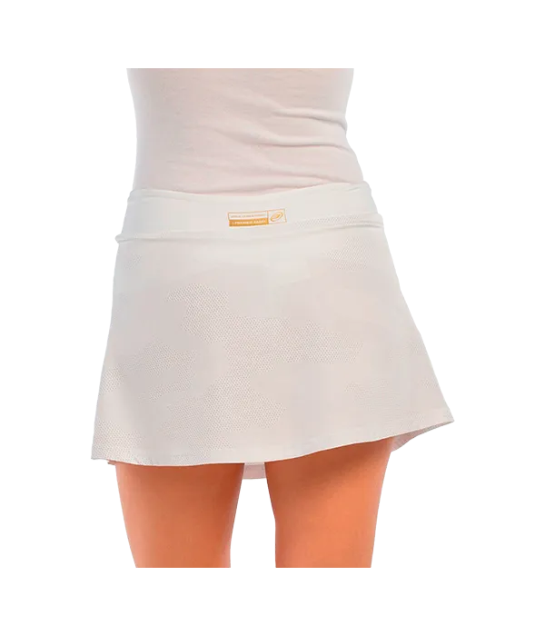Falda Bullpadel Adoso Blanco 2025 Premier Padel