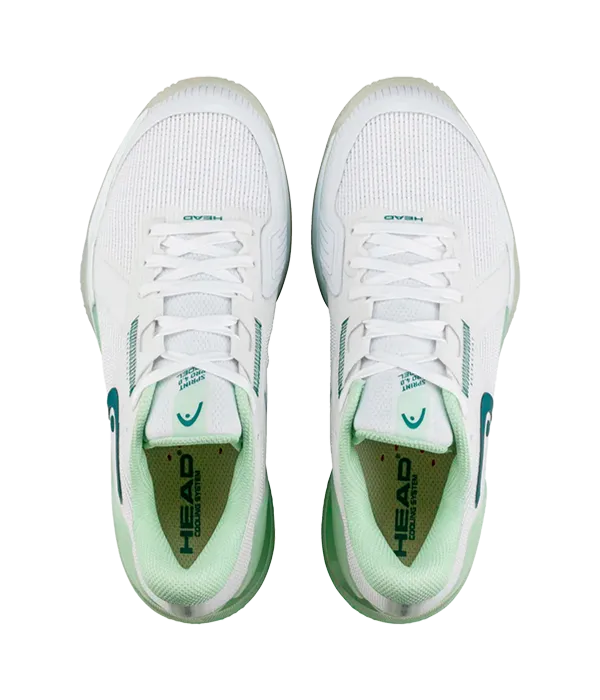 Zapatillas Head Sprint Pro 4.0 Padel Mujer White/Green