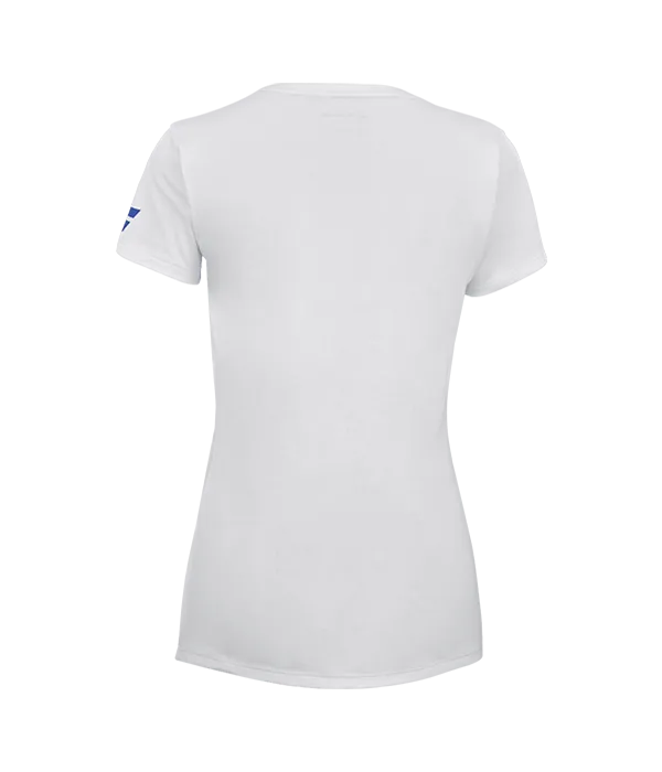 Camiseta Babolat Exercise Tee Mujer White/White