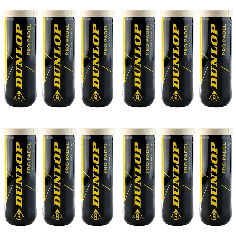 Dunlop Pro Padel Balls (12x3 st.)