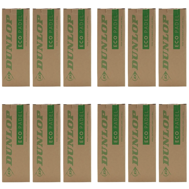 Dunlop Eco Padel Balls (12x3 st)
