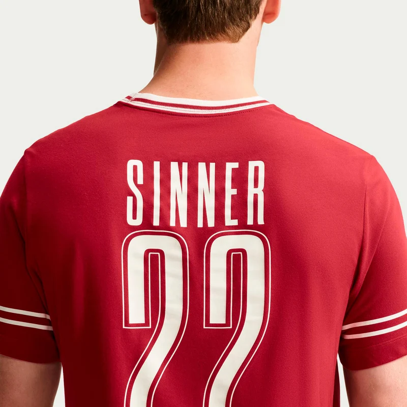 Court T-Shirt Herren - rot