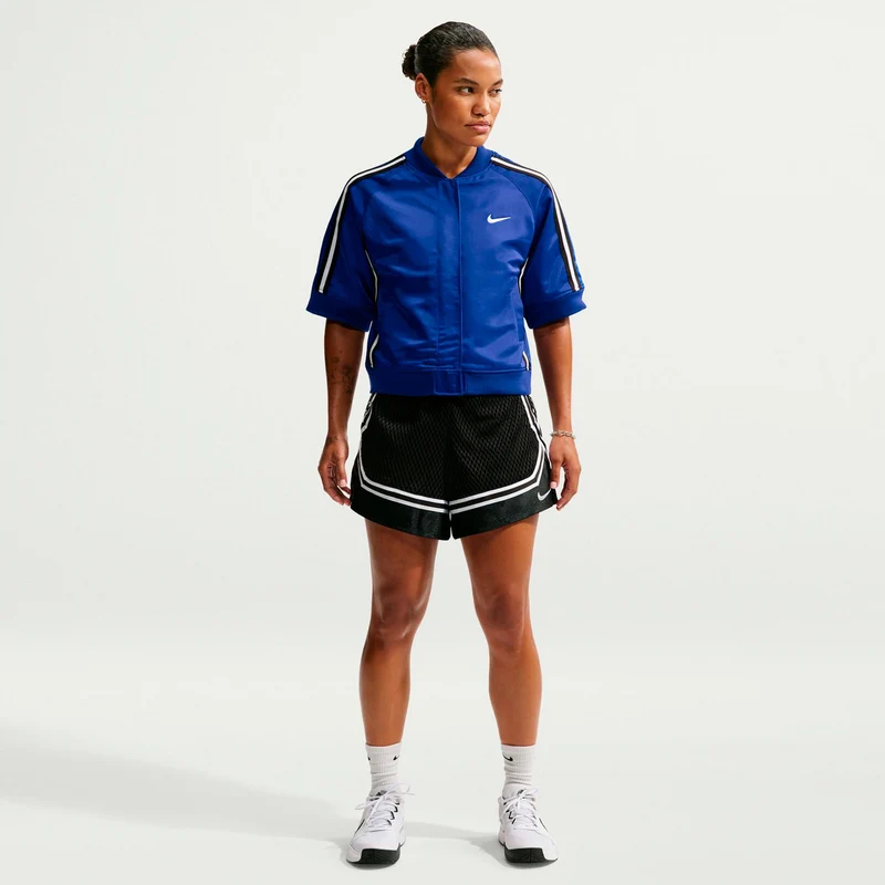 Court Slam Trainingsjacke Damen - dunkelblau, schwarz
