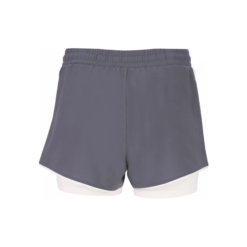 Elea Shorts Damen - blaugrau, offwhite