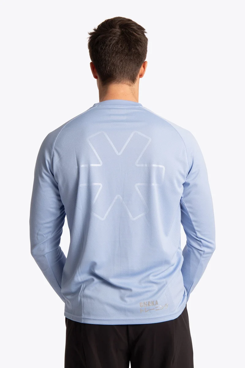 Osaka Men Training Tee Long Sleeve (Sky Blue)
