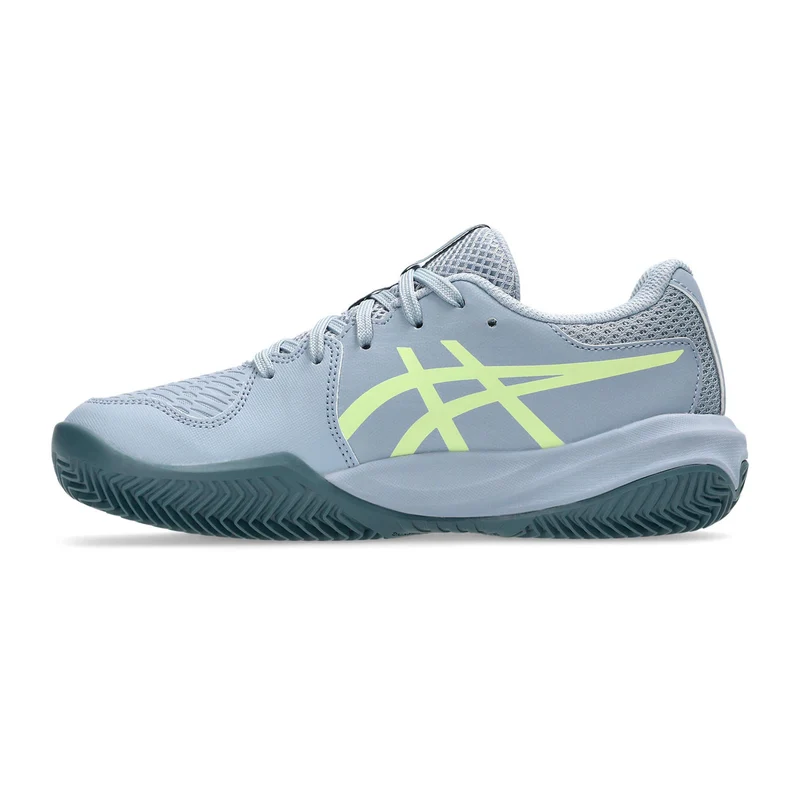 Gel-Resolution X GS Sandplatzschuh Kinder - grau, limette