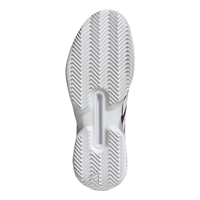 adizero Ubersonic 5 Sandplatzschuh Herren - weinrot, silber