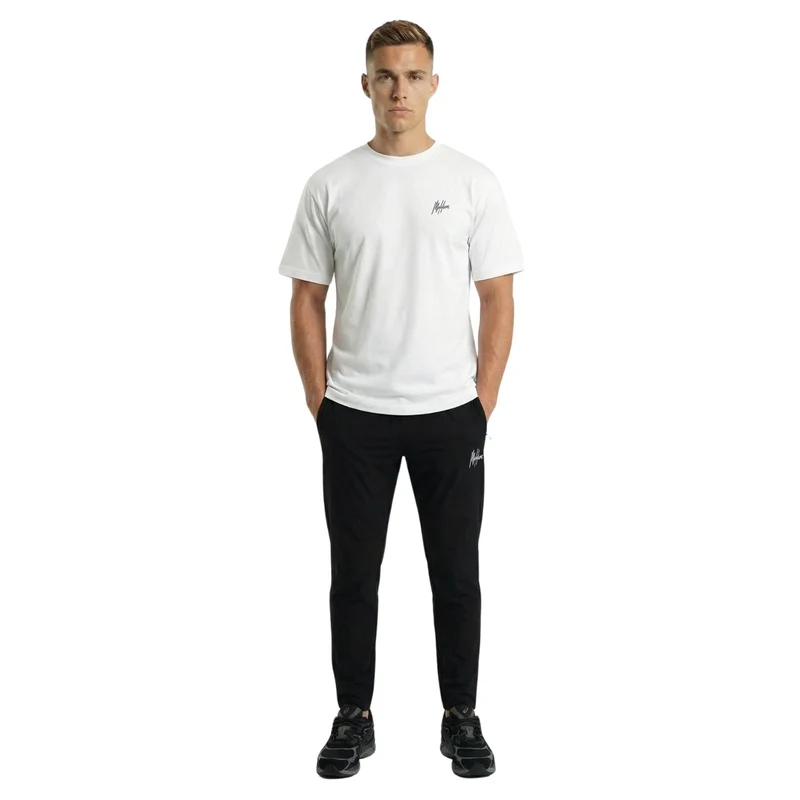 Malelions Sport Regular Running T-Shirt White/Antra
