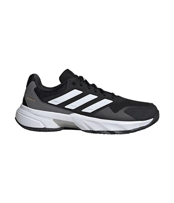 Zapatillas Adidas CourtJam Control 3 M CL Negra/Gris