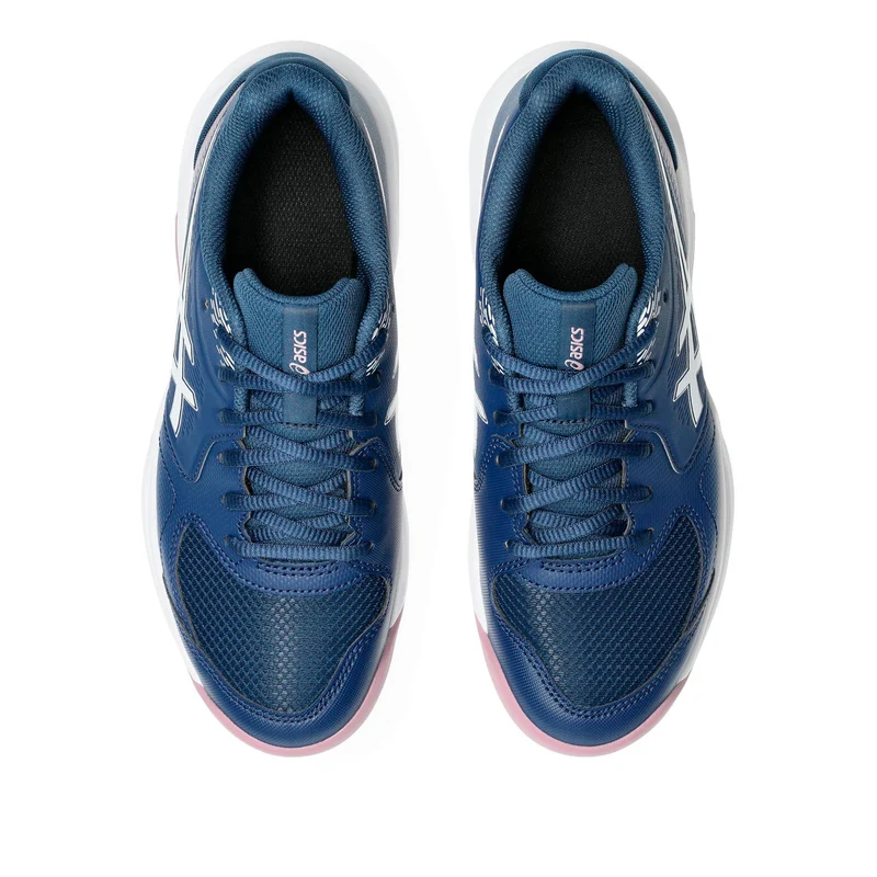 Gel-Dedicate 9 Teppichschuh Damen - dunkelblau, weiß