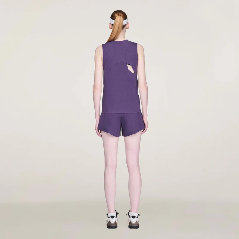 Y-3 Match Shorts Damen-Lila