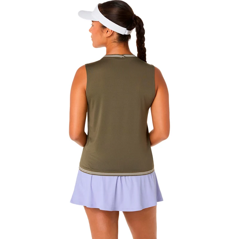 Game Tank-Top Damen-oliv