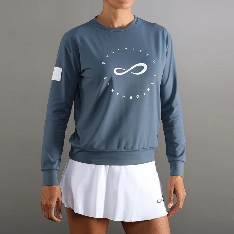 INNER TECH Sweatshirt Damen - blau