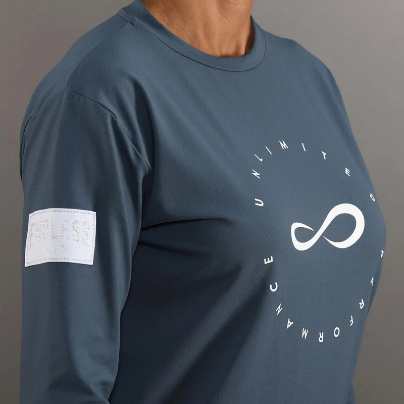 INNER TECH Sweatshirt Damen - blau